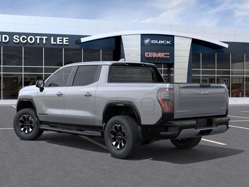 Gray 2026 GMC Sierra EV Max Range AT4