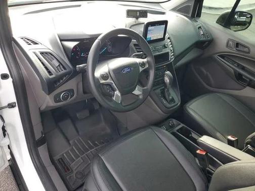 Frozen White 2020 Ford Transit Connect XL Cargo Van