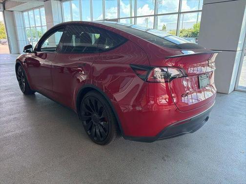 Red Multi-Coat 2023 Tesla Model Y Performance Dual Motor All-Wheel Drive