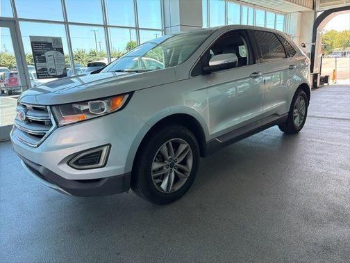 Ingot Silver Metallic 2017 Ford Edge SEL
