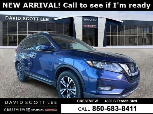 Caspian Blue 2017 Nissan Rogue SL