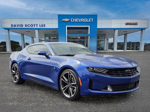 Riverside Blue Metallic 2020 Chevrolet Camaro 1LT