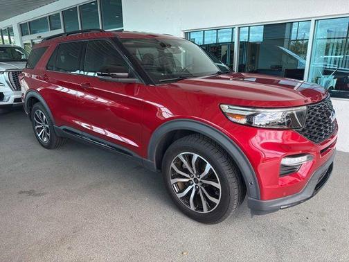 Rapid Red Metallic Tinted Clearcoat 2020 Ford Explorer ST