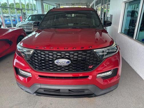 Rapid Red Metallic Tinted Clearcoat 2020 Ford Explorer ST