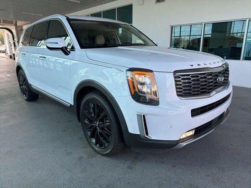 Glacial White Pearl 2021 Kia Telluride SX