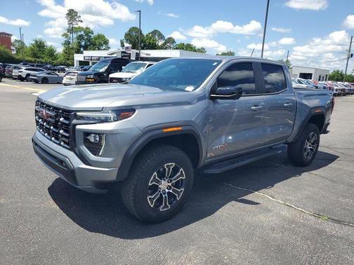 Sterling Metallic 2023 GMC Canyon AT4