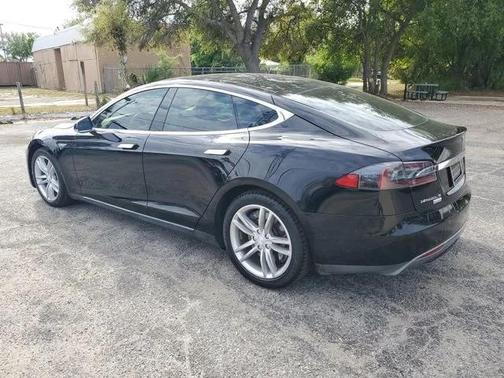Black 2013 Tesla Model S 4DR SDN