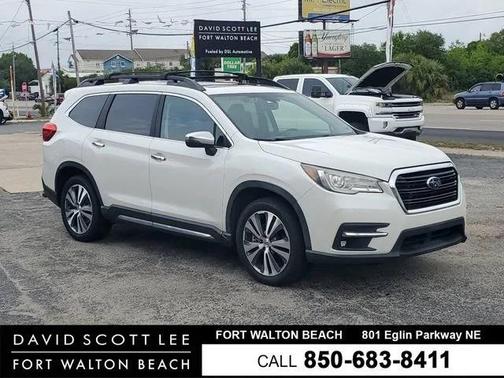 Crystal White Pearl 2019 Subaru Ascent Touring 7-Passenger