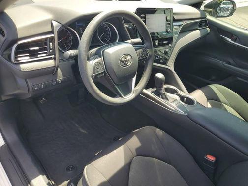 White 2022 Toyota Camry LE