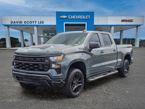 Cypress Gray 2025 Chevrolet Silverado 1500 Custom Trail Boss