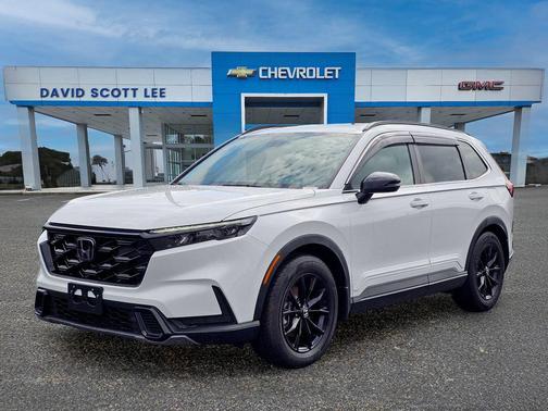 Platinum White Pearl 2023 Honda CR-V Hybrid Sport FWD