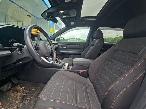 Platinum White Pearl 2023 Honda CR-V Hybrid Sport FWD