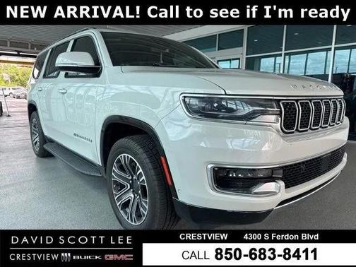 Luxury White Pearlcoat 2022 Jeep Wagoneer Series III 4x2