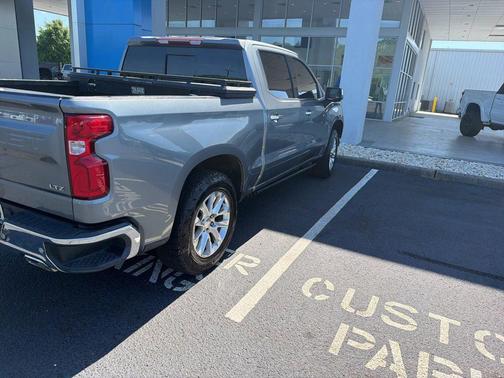 Gray 2021 Chevrolet Silverado 1500 LTZ