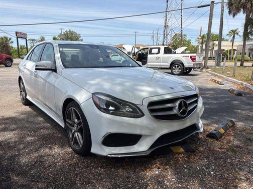 White 2015 Mercedes-Benz E-Class E 350 Sport