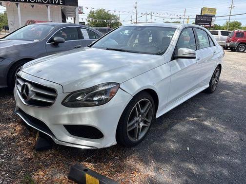 White 2015 Mercedes-Benz E-Class E 350 Sport