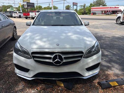 White 2015 Mercedes-Benz E-Class E 350 Sport