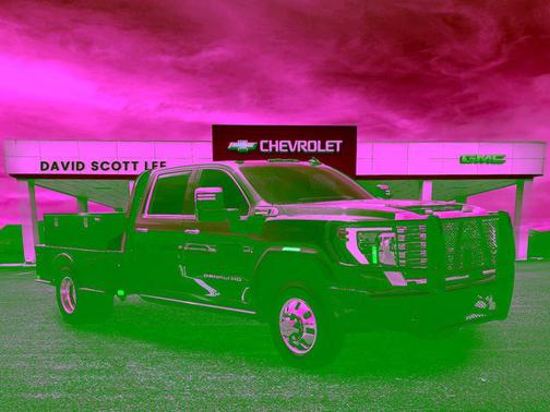 Onyx Black 2024 GMC Sierra 3500 Denali