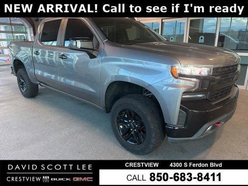Satin Steel Metallic 2021 Chevrolet Silverado 1500 LT Trail Boss