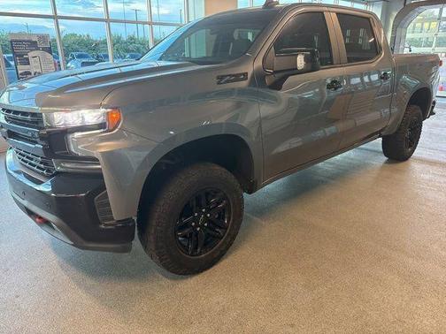 Satin Steel Metallic 2021 Chevrolet Silverado 1500 LT Trail Boss