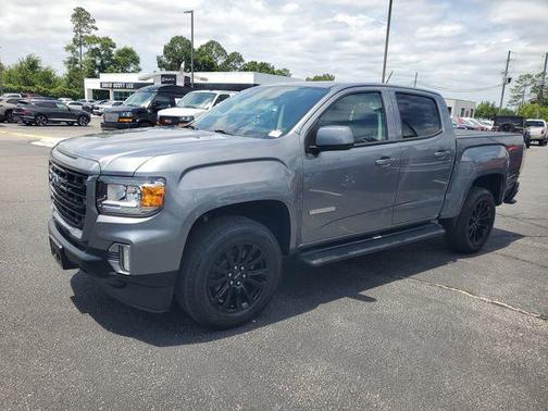 Satin Steel Metallic 2022 GMC Canyon Elevation