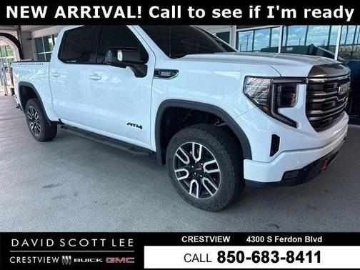 Summit White 2023 GMC Sierra 1500 AT4