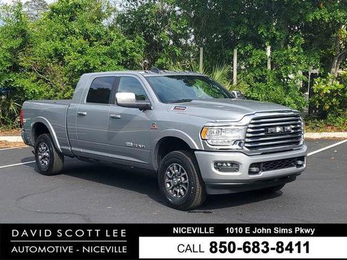 Billet Silver Metallic Clearcoat 2022 RAM 3500 Longhorn