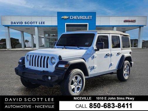 Bright White Clearcoat 2020 Jeep Wrangler Unlimited Sport