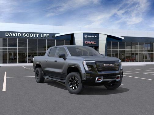 Gray 2026 GMC Sierra EV Max Range AT4