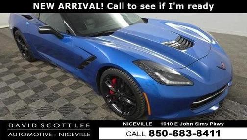 Blue 2015 Chevrolet Corvette Stingray Z51
