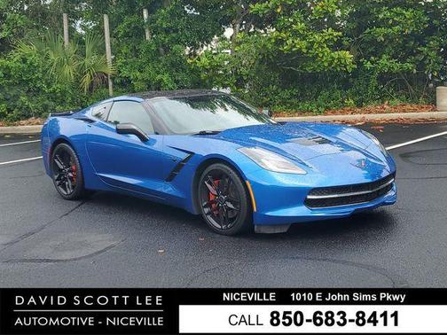 Blue 2015 Chevrolet Corvette Stingray Z51
