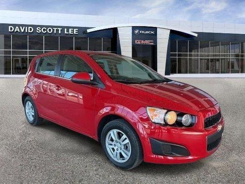 Red 2013 Chevrolet Sonic LT