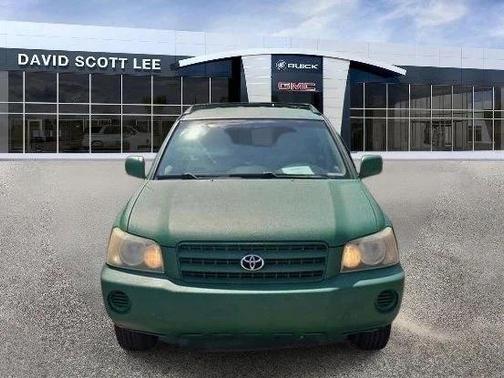 Electric Green Mica 2001 Toyota Highlander Base