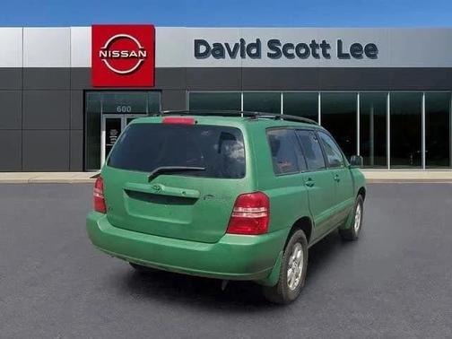 Electric Green Mica 2001 Toyota Highlander Base