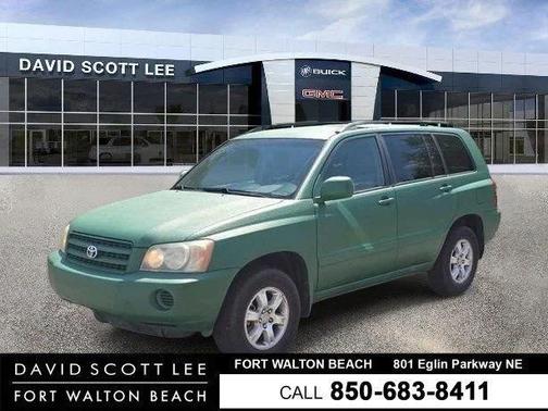 Electric Green Mica 2001 Toyota Highlander Base