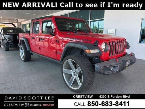 Firecracker Red Clearcoat 2021 Jeep Gladiator Rubicon