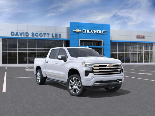 Polar White Tricoat 2026 Chevrolet Silverado 1500 High Country