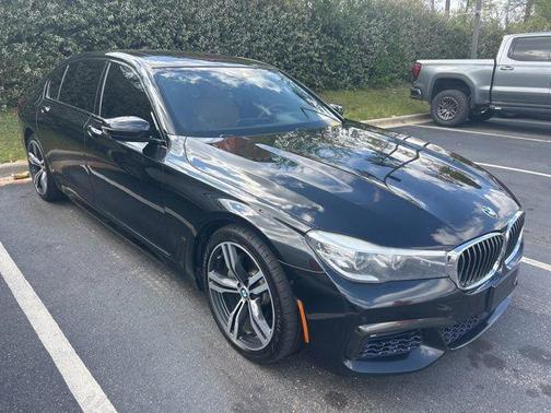 Black 2016 BMW 740 740i
