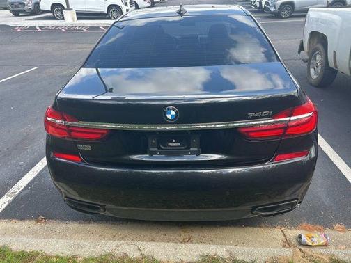 Black 2016 BMW 740 740i
