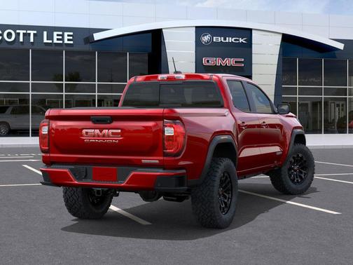 Volcanic Red Tintcoat 2026 GMC Canyon Elevation