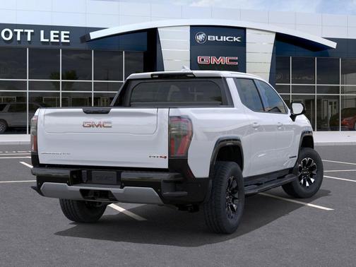 Summit White 2026 GMC Sierra EV Max Range AT4