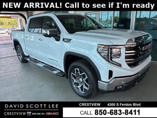 White 2026 GMC Sierra 1500 SLT