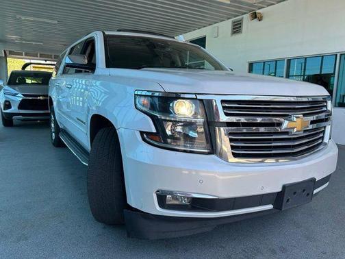 White 2016 Chevrolet Suburban LTZ