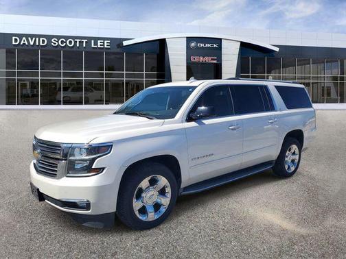 White 2016 Chevrolet Suburban LTZ