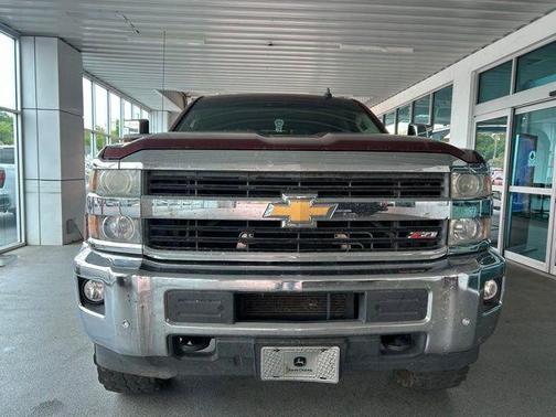 Red 2015 Chevrolet Silverado 3500 LTZ