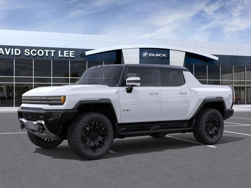 Interstellar White 2025 GMC HUMMER EV Pickup 2X
