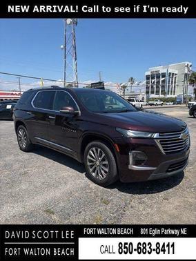 Black Cherry Metallic 2023 Chevrolet Traverse Premier