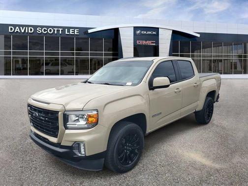 Desert Sand Metallic 2022 GMC Canyon Elevation