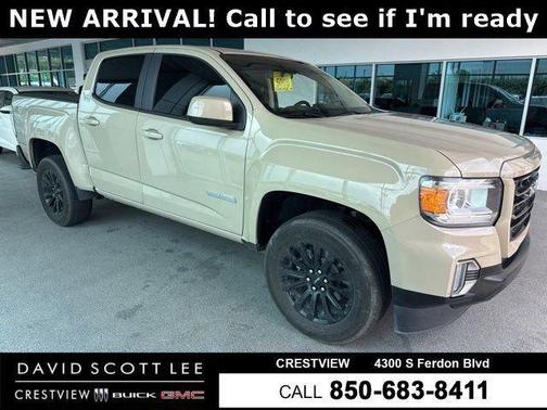 Desert Sand Metallic 2022 GMC Canyon Elevation