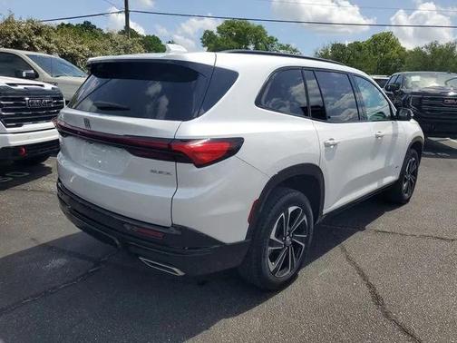 White Frost Tricoat 2025 Buick Enclave Sport Touring